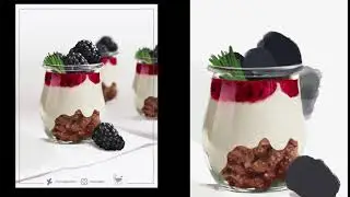 video process    blackberry yogurt   studyart
