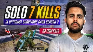 22 Kills in Upthrust Survivors Throne | Solo 7 Kills | Gladiators Esports Domination