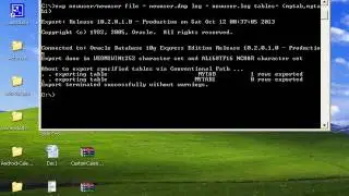 oracle dump file
