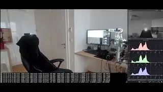 Finding the position of an object in a space with one camera (by brightness)