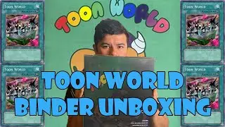 Toon World Binder Unboxing and Quick Review! With Vic!