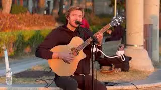 Konstantin B - Wake me up (busking in South Korea)
