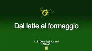 Dal latte al formaggio