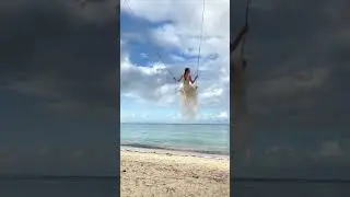 Fly. Caribbean Sea. #weddingdress #travel #nature #paradise #love