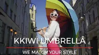 ঝড় - বৃষ্টি - গরম - তাপ - উষ্ণতা - গ্রীষ্ম I KKIWI UMBRELLA - RAINBOW I GOLF I STRAIGHT I FOLDING