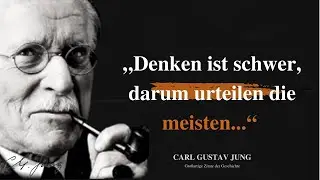 Carl Gustav Jungs klügsten Zitate, die eine Menge über uns selbst verraten & zum Nachdenken bringen