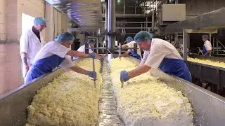 Amazing Cheese And Bacon Machine Production Line - Cut, Handle, Pack Automation Perfect !!!