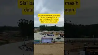 Penampakan Bundaran Sumbu Kebangsaan IKN #shorts #fyp #viral #trending