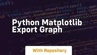 Python matplotlib export graph