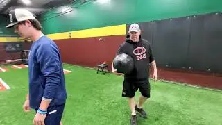 Momentum Med Ball Throws with Matthew Linskey of Rice University Baseball