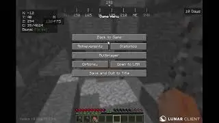 Playing Minecraft while I watch Exsio Stream lol