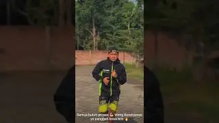 BOS MUDA udah mempersiapkan diri ni…kira kira lawan siapa ya???