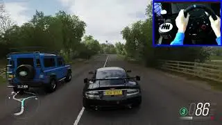 Cruising 2008 Aston Martin DBS James Bond Edition in Forza Horizon 4 | Steering Wheels and Shifter