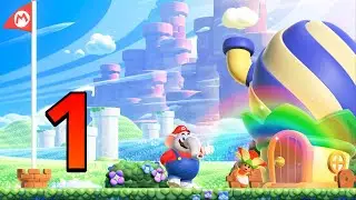 Super Mario Bros. Wonder - Walkthrough Part 1 | Wonderful Game! (4K 60FPS PC)