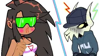 Green Glasses meme - Tabi x Ayana - Meme Friday Night Funkin - FNF Animation