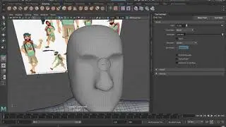 cabeza parte2 - RETOPOLOGÍA CON LA HERRAMIENTA QUAD DRAW TOOLS