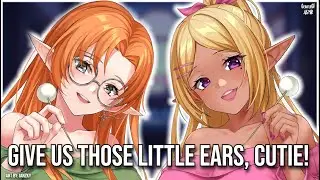 3Dio | Double Doting Elves Clean your Ears ASMR 💚🩷| Layered Triggers, Whispers & Personal Attention