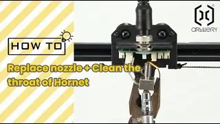 Replace nozzle and clean the throat on Hornet