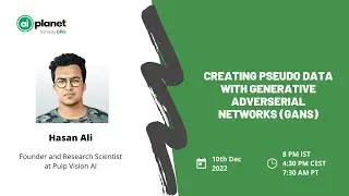Creating Pseudo Data with Generative Adversarial Networks (GANs)