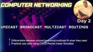 Unicast Vs Broadcast Vs Multicast in Computer Networking