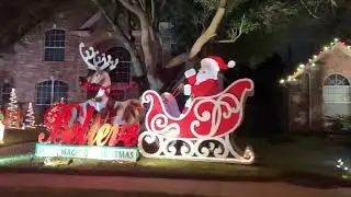 Drive Around | Christmas Eve 2021| Katy Texas| Life In Abroad With Sarah |