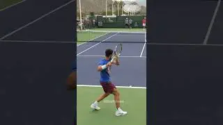 Carlos Alcaraz Forehand Slow-motion