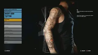 Ghost Recon Wildlands - Tattoos Customization