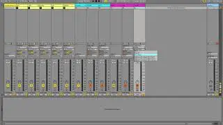 Clint Moody - Ableton Tutorial 01: Routing Hacks, Unlimited Return tracks, & Sends on Fader