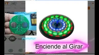 Kit Giroscopio LED DIY