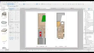 Transform floor plan visually with Archicad 3D doccument
