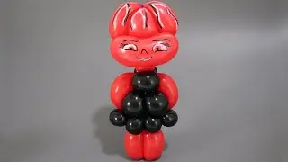 Ember Lumen out of balloons - twisting tutorial