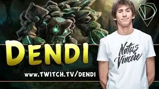 Dendi stream. Tiny. Gameplay and commentary (rus)