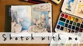 Art Journal + Ball Point Pen
