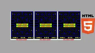 HOW TO MAKE A PAC MAN GAME HTML FILE