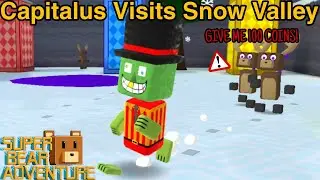 Super Bear Adventure Capitalus Visits Snow Valley