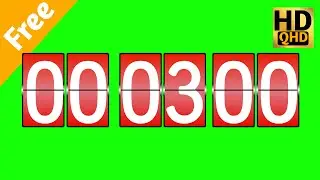 3 Minute Green Screen timer ।। No Copyright 