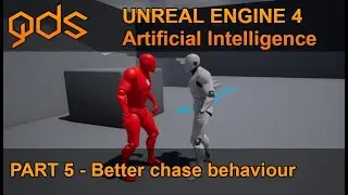 Unreal 4 Tutorial: AI - Part 5: Better Chase Behaviour