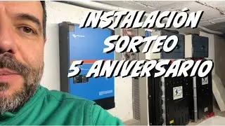 Instalación Ganador Concurso 5o aniversario