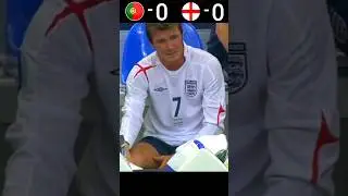 Portugal vs England 2006 Fifa World Cup Quarter Final Highlights #youtube #shorts #football