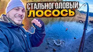 Winter float fishing for steelhead in the USA