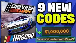 DONT MISS!!🎁NASCAR UPDATE - DRIVING EMPIRE CODES IN APRIL 2025 | ROBLOX DRIVING EMPIRE CODES