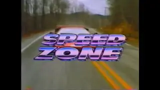 Speed Zone (1989) VHS Tape