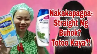 Mayonnaise At Head & Shoulders Shampoo | Permanent Hair Straightening? | How True | DIY | Hair Hack