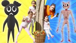 CARTOON CAT ❌ SIREN HEAD ❌ SIREN CAT ❌ CARTOON MOUSE în Viața REALĂ