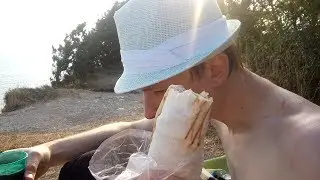 Шаурма - патруль в Геленджике / Шаурма с шашлыком