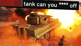 Our Tiger tanks locked down the map until the enemy team RAGED