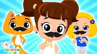 Научитесь считать до 5 вместе с командой СуперЗу! | Sing 5 little Monkeys