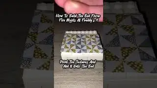 [LEGO FNAF] ⚠️HOW TO BUILD THE BED FROM FIVE NIGHTS AT FREDDY'S 4⚠️ 