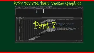 WPF with Vector Graphics, ViewControls, using MVVM  (Part7)