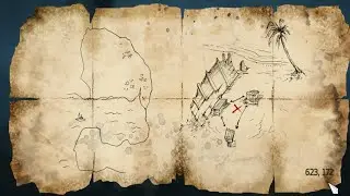 Assassins Creed IV Black Flag | treasure map  623, 172